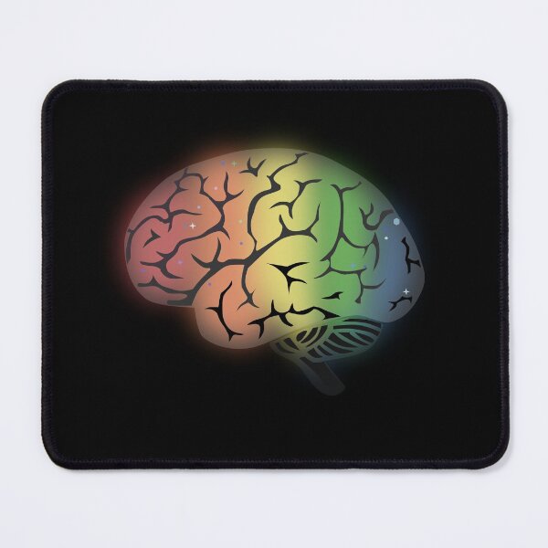 Item preview, Rainbow Pride Brain designed and sold by Porosenok.