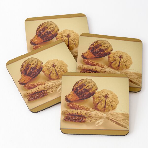 Item preview, Gourds and Indian Corn Autumnal Decration designed and sold by Gerda Grice Photography.