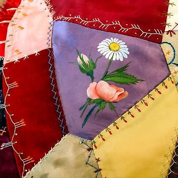 Artwork thumbnail, Crazy patchwork pattern by Graham Prentice