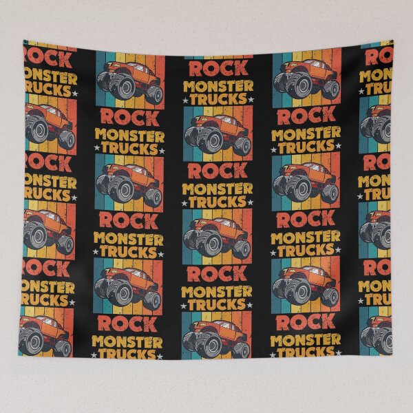 Item preview, Funny Monster Trucks Are My Jam Tricks Stunts Wheelies designed and sold by MagicSD Designs.
