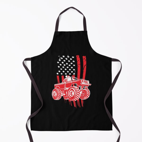 Item preview, Patriotic American Monster Truck Tricks Stunts Wheelies designed and sold by MagicSD Designs.