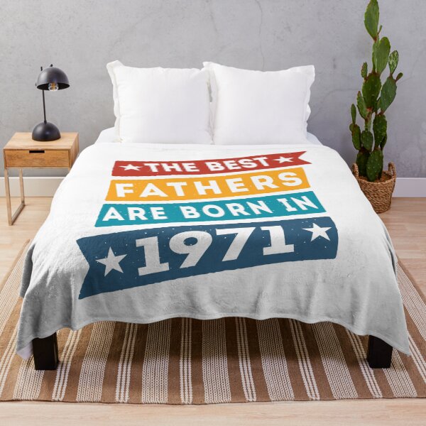 Item preview, The Best Fathers Are Born In 1971 Birthday designed and sold by TKsTees.