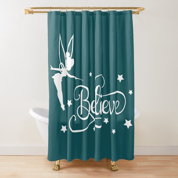 Set of 12 Disney Fairies Tinkerbell Shower Curtain Hooks 