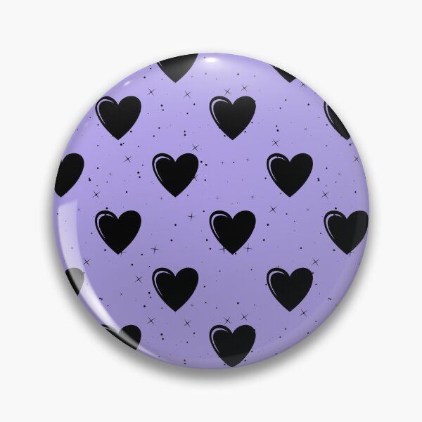 Item preview, Pastel Black Heart Print designed and sold by Lylabean22.