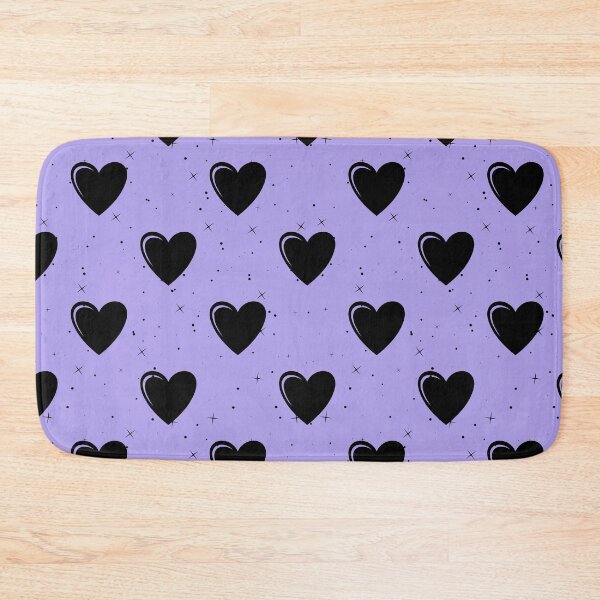 Item preview, Pastel Black Heart Print designed and sold by Lylabean22.