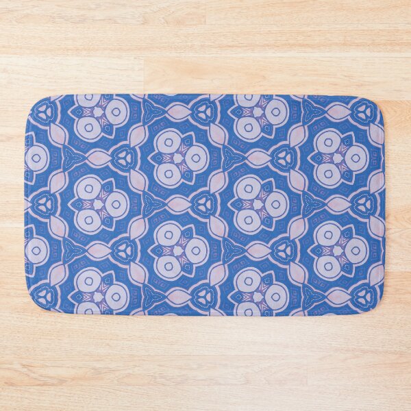 Item preview, Blue Fancy Geometric Pattern designed and sold by palaco210.