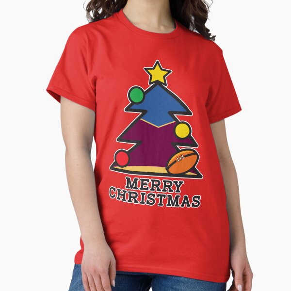 Item preview, “Merry Christmas Brisbane” Christmas gift, T Shirts, Leggings, Mask, Apron, Eco Bag, phone case designed and sold by Ink Inc.