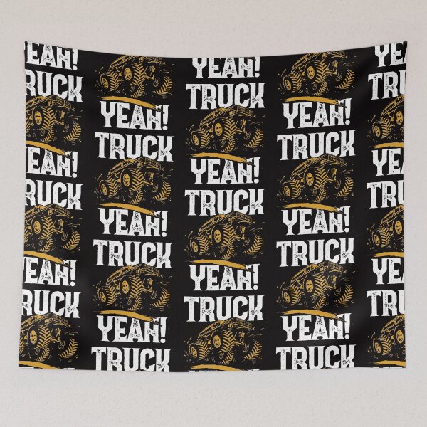 Item preview, Funny Truck Yeah Monster Truck Tricks Stunts Wheelies designed and sold by MagicSD Designs.