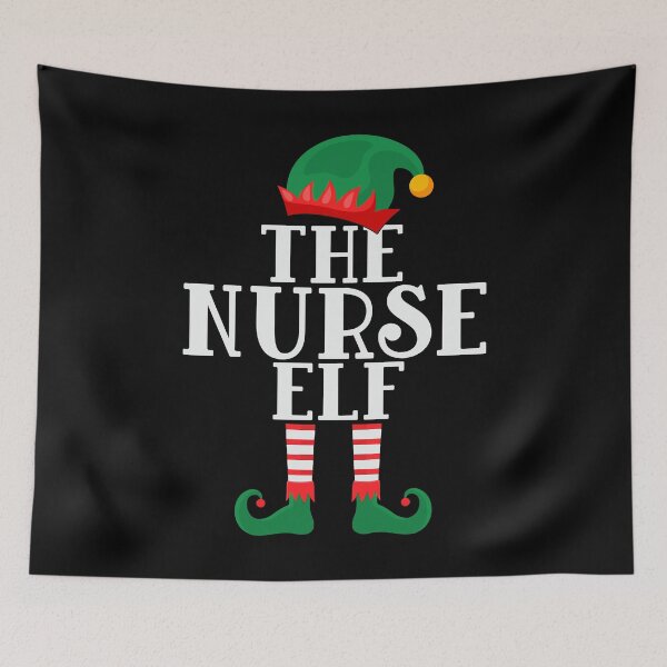 Item preview, The Nurse Elf - Funny Christmas 2021  designed and sold by thecooltable.