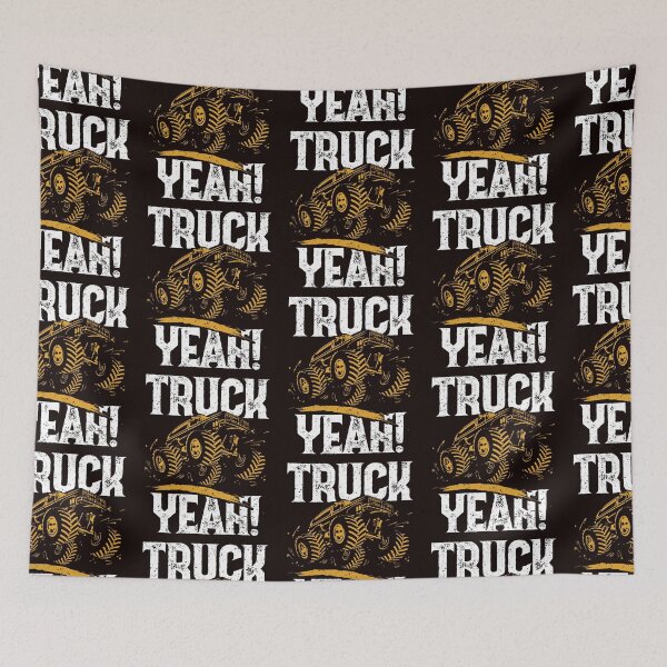 Item preview, Funny Truck Yeah Monster Truck Tricks Stunts Wheelies designed and sold by MagicSD Designs.