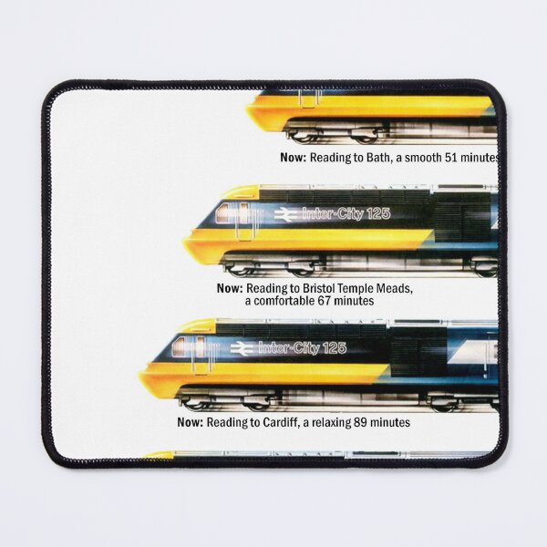 Item preview, British Rail - Look at what you gain... HST poster designed and sold by traincrewdesign.
