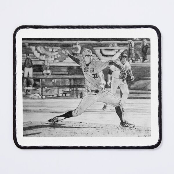 Item preview, College Baseball pitcher  designed and sold by BryanWhipple.