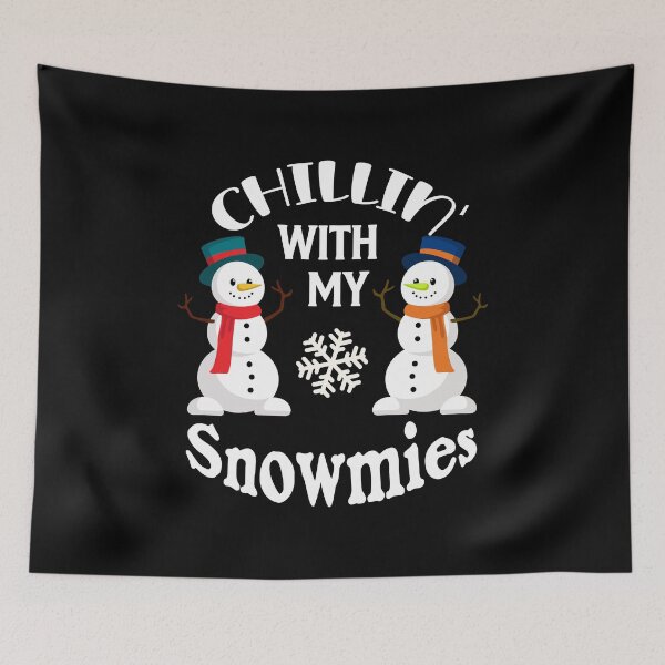 Item preview, Chillin' With My Snowmies designed and sold by franktact.