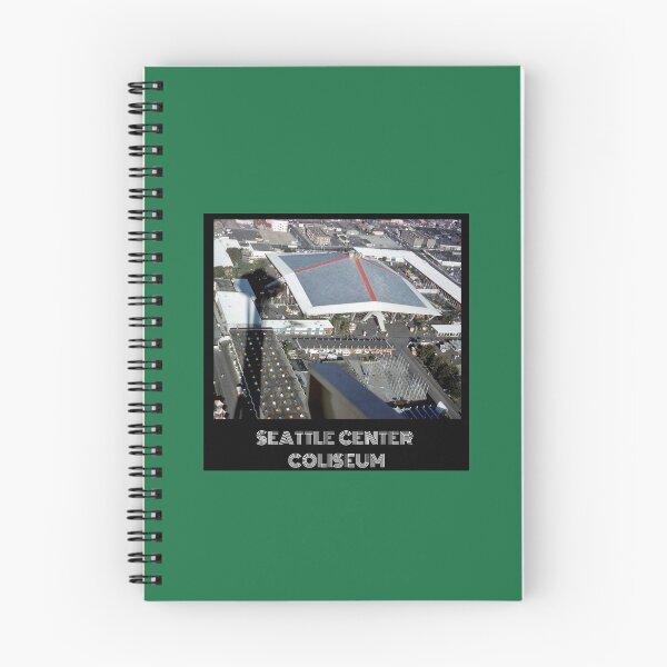 Item preview, Seattle Center Coliseum- Green designed and sold by DeadStadium.