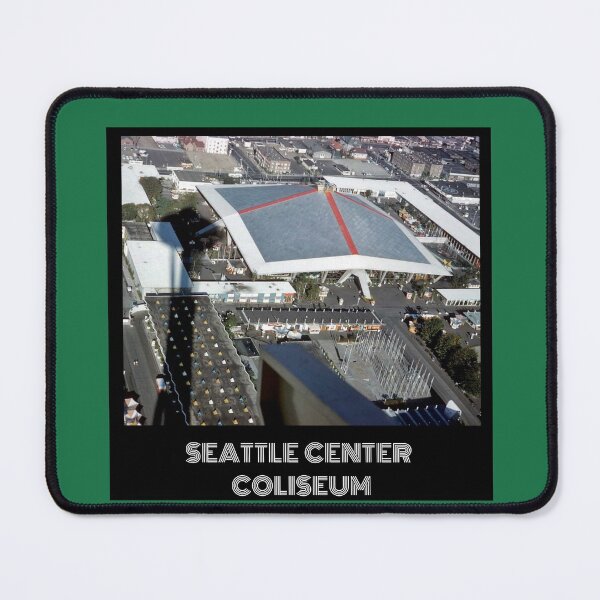 Item preview, Seattle Center Coliseum- Green designed and sold by DeadStadium.