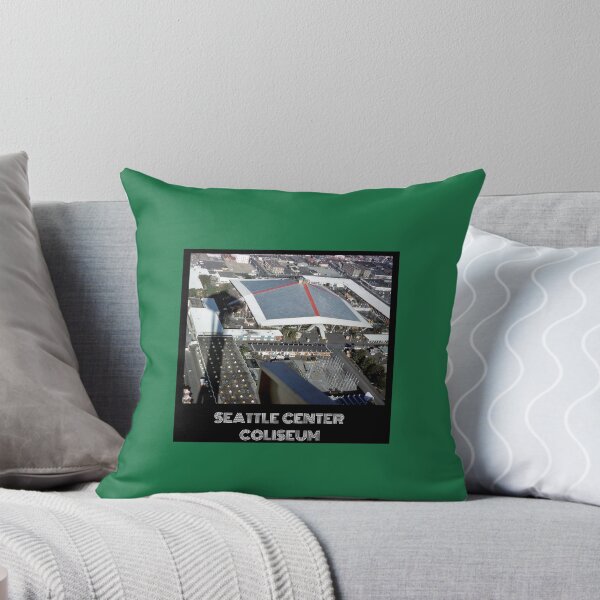 Item preview, Seattle Center Coliseum- Green designed and sold by DeadStadium.