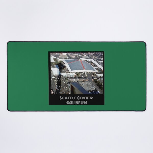 Item preview, Seattle Center Coliseum- Green designed and sold by DeadStadium.