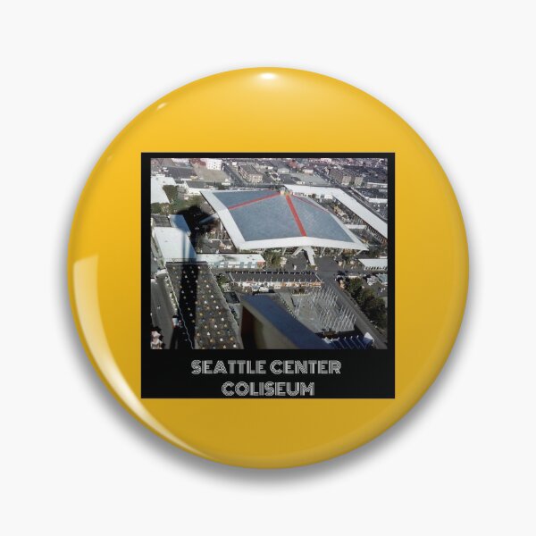 Item preview, Seattle Center Coliseum- Yellow designed and sold by DeadStadium.