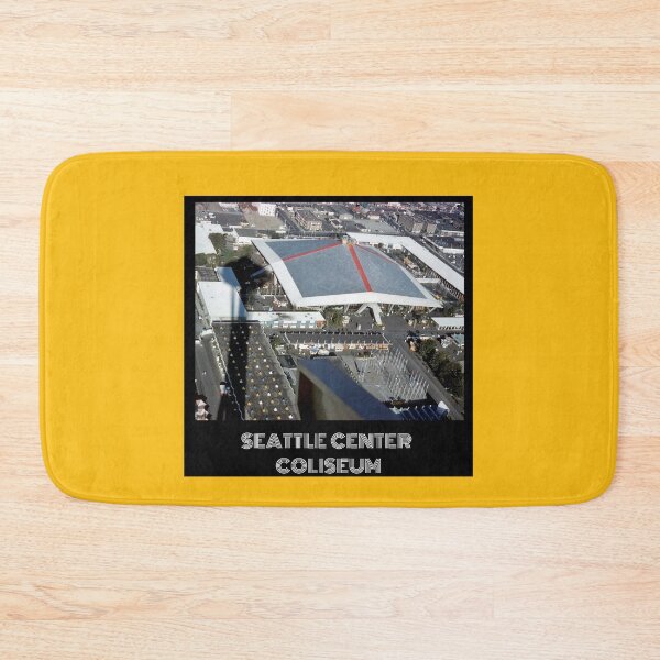 Item preview, Seattle Center Coliseum- Yellow designed and sold by DeadStadium.