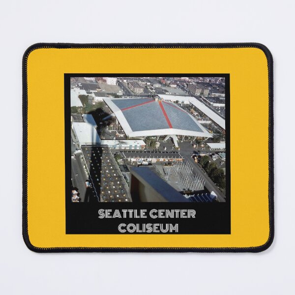 Item preview, Seattle Center Coliseum- Yellow designed and sold by DeadStadium.