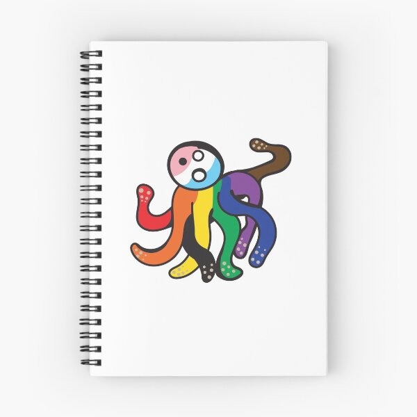 Item preview, Pridetopus the Pride Octopus designed and sold by BiOurPride.