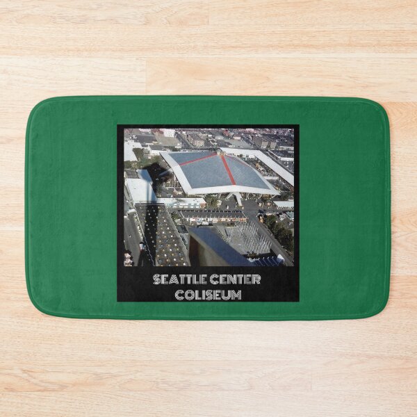 Item preview, Seattle Center Coliseum- Green designed and sold by DeadStadium.