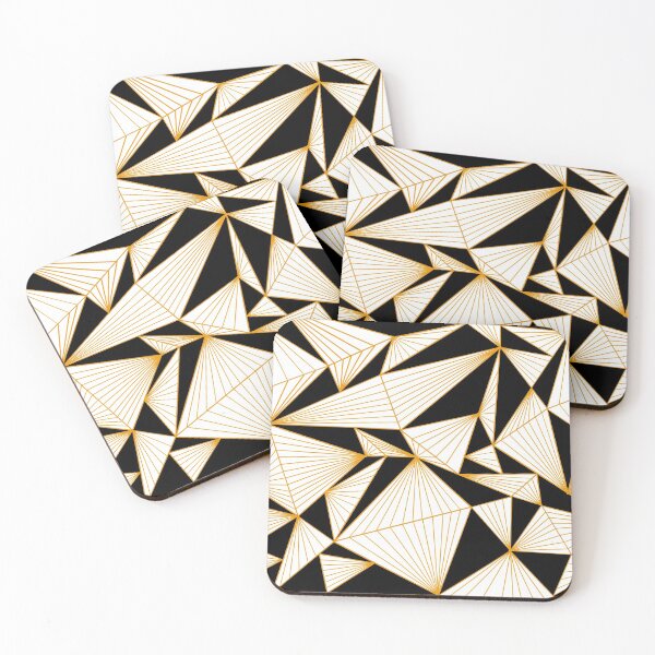 Item preview, Black and Gold Geometry designed and sold by DesignsByJaycee.