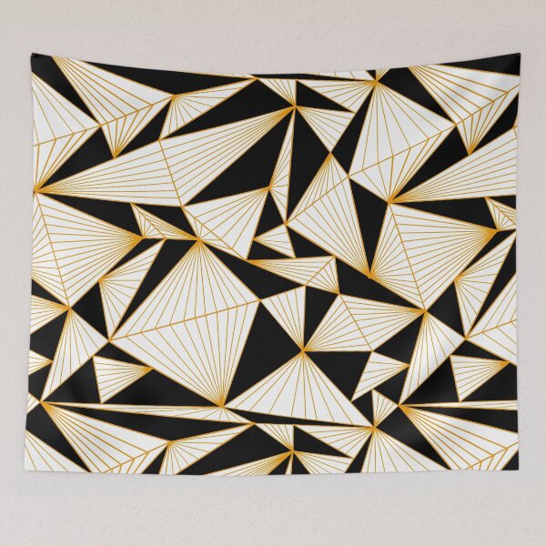 Item preview, Black and Gold Geometry designed and sold by DesignsByJaycee.