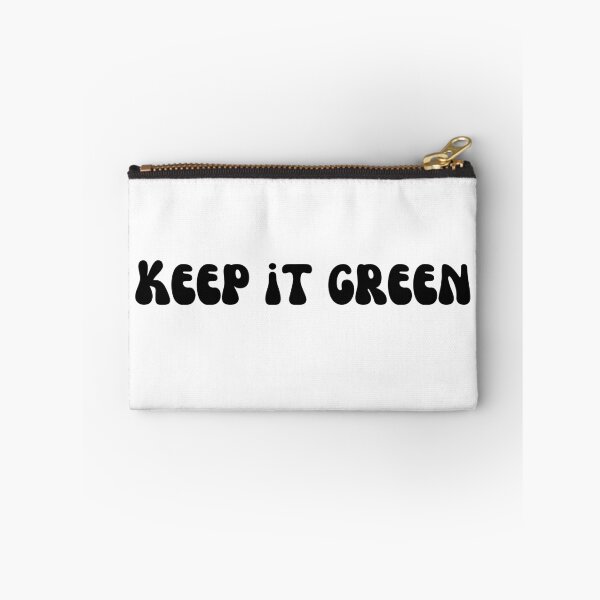 Artikelvorschau, bleib grün Retro Black Text entworfen und verkauft von smokelikeagirl.