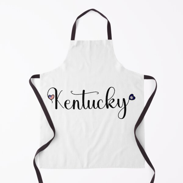 Item preview, I Love Kentucky - Kentucky Script With Heart Shaped Flags designed and sold by molamode.