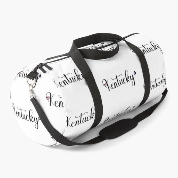 Item preview, I Love Kentucky - Kentucky Script With Heart Shaped Flags designed and sold by molamode.