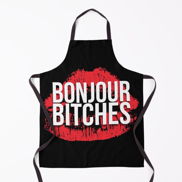 Item preview, Bonjour Bitches Red Lips designed and sold by Shop signer.