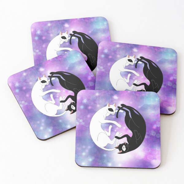 Item preview, Yin Yang Cats designed and sold by LyngoDesigns.