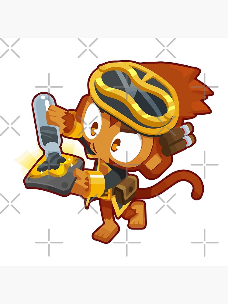 "Lead to Gold Bloons TD6 fanart " Photographic Print by MikaPrint