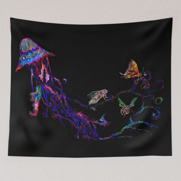 Item preview, Jellyfish and insects designed and sold by Amanda Cocking.