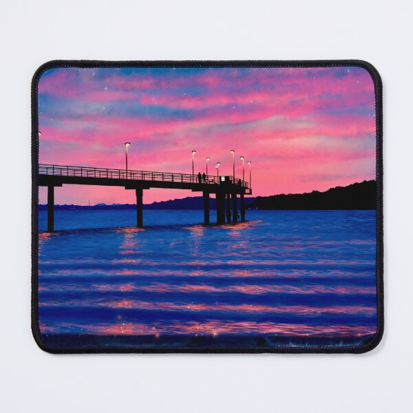 Item preview, Sunset at the Marina designed and sold by Nukabelle.