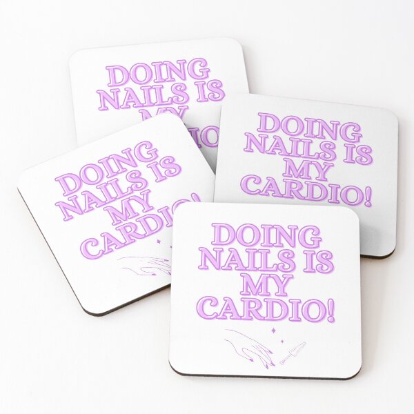 Aperçu de l'œuvre Faire des ongles est mon cardio créée et vendue par dattbeetch.