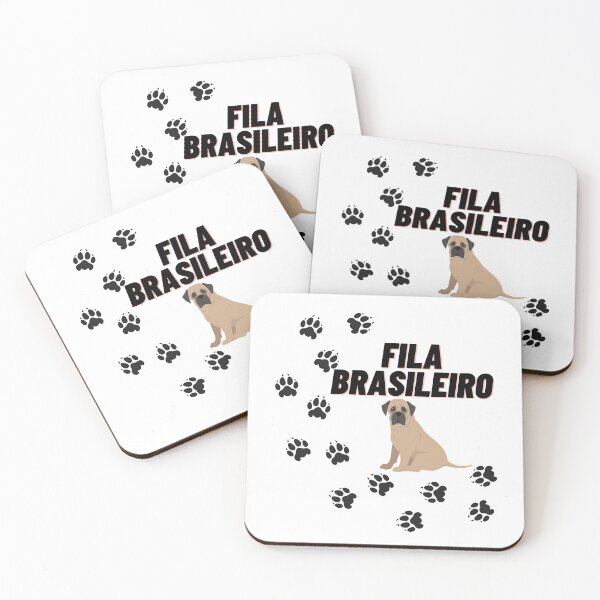 Item preview, Fila Brasileiro Brazilian Mastiff Dog Paw Prints  designed and sold by silviaol.