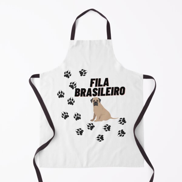 Item preview, Fila Brasileiro Brazilian Mastiff Dog Paw Prints designed and sold by silviaol.