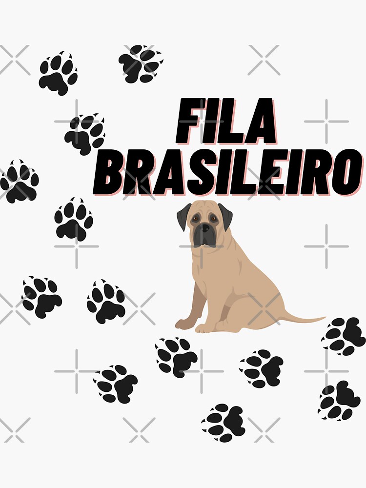 Sticker fila brasileiro