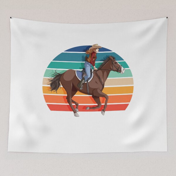 Artikelvorschau, Horseback Riding Girl Horse Rider Equestrian entworfen und verkauft von Nosek1ng.