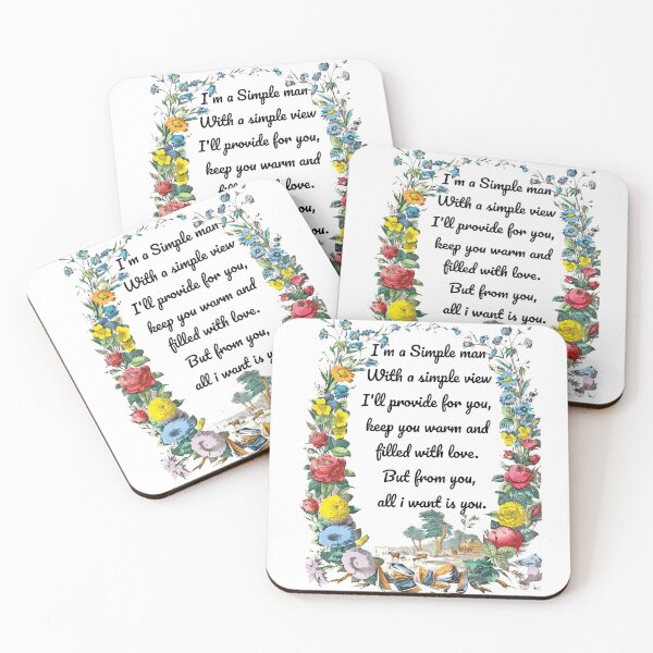 Item preview, Poem about  a Simple Man. designed and sold by Spasija.
