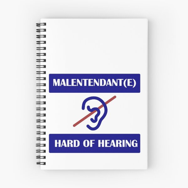 Aperçu de l'œuvre Malentendant(e) - Malentendant créée et vendue par little-lyon.