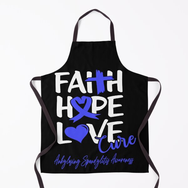Item preview, Faith Hope Love Cure Ankylosing Spondylitis Awareness designed and sold by Grooffos.
