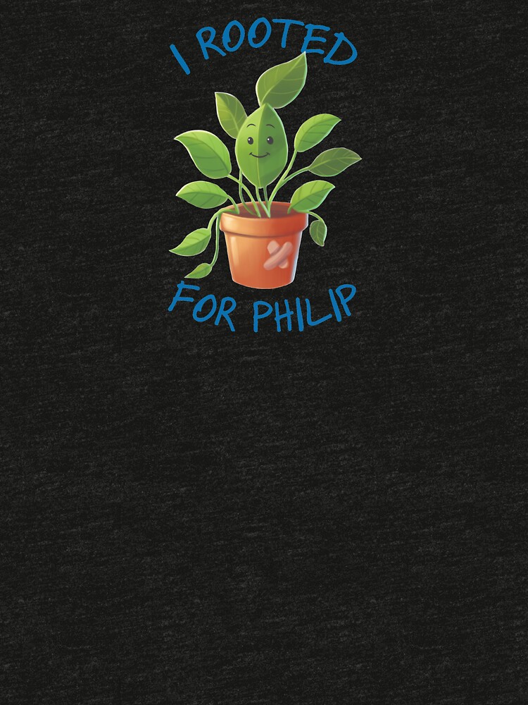 Thumbnail 7 of 7, Tri-blend T-Shirt, I Rooted for Philip designed and sold by casibabinchak.