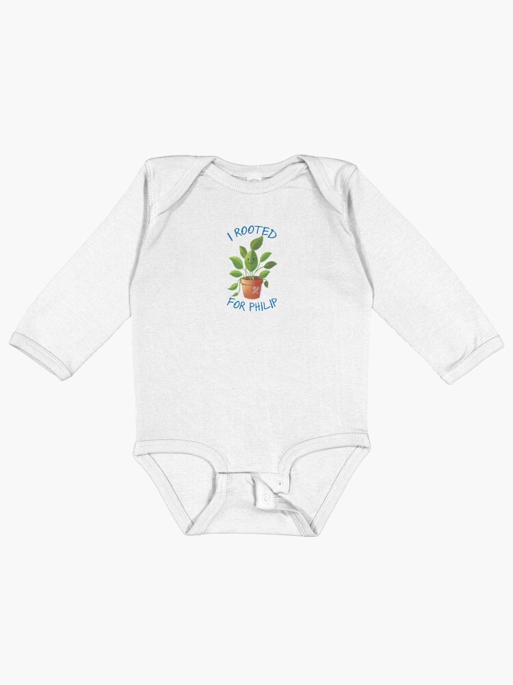 Thumbnail 1 of 2, Baby One-Piece, I Rooted for Philip designed and sold by casibabinchak.
