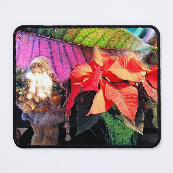 Item preview, Santa and Pointsettia Design designed and sold by kristalcurt.