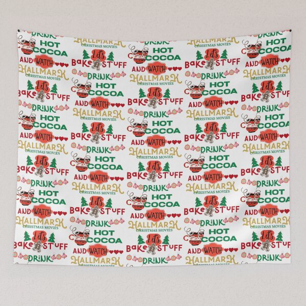 Item preview, Lets Bake Stuff Drink Hot Cocoa and Watch Christmas Movies designed and sold by DesignsByRisa.