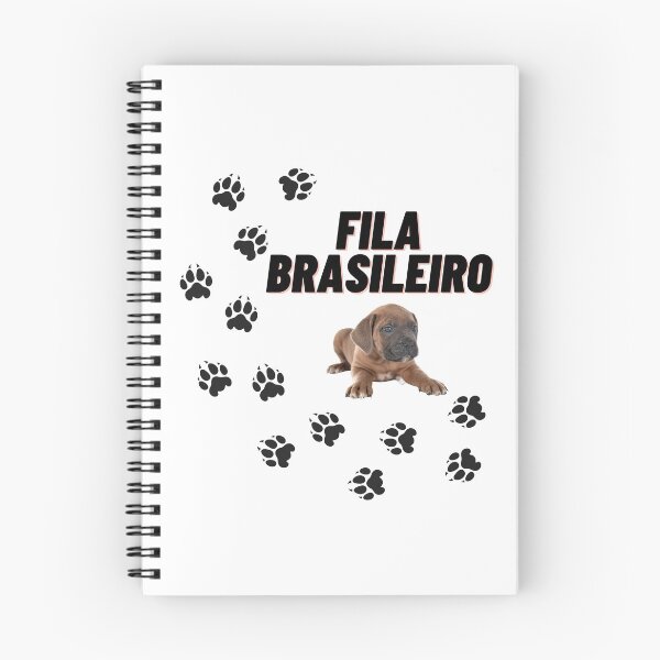 Item preview, Adorable Cute Fila Brasileiro Brazilian Mastiff Pupppy Paw Prints  designed and sold by silviaol.