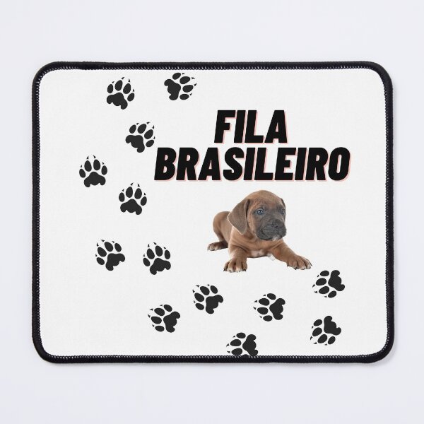 Item preview, Adorable Cute Fila Brasileiro Brazilian Mastiff Pupppy Paw Prints  designed and sold by silviaol.